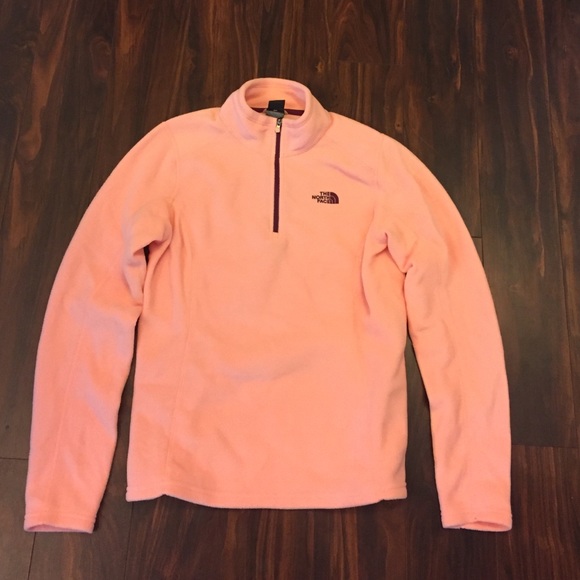 NWOT-Light Pink Northface Fleece Pullover