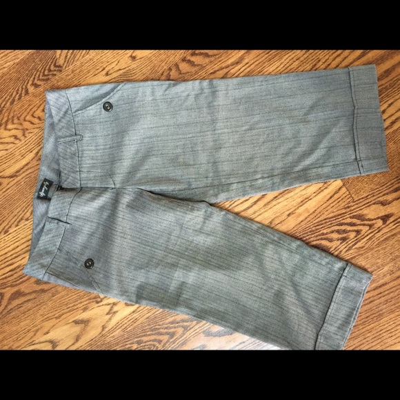 Grey dressy Capris