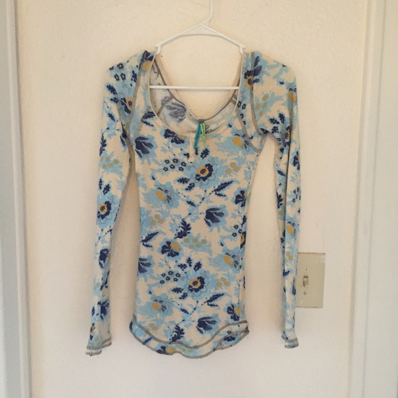 Free people fitted top