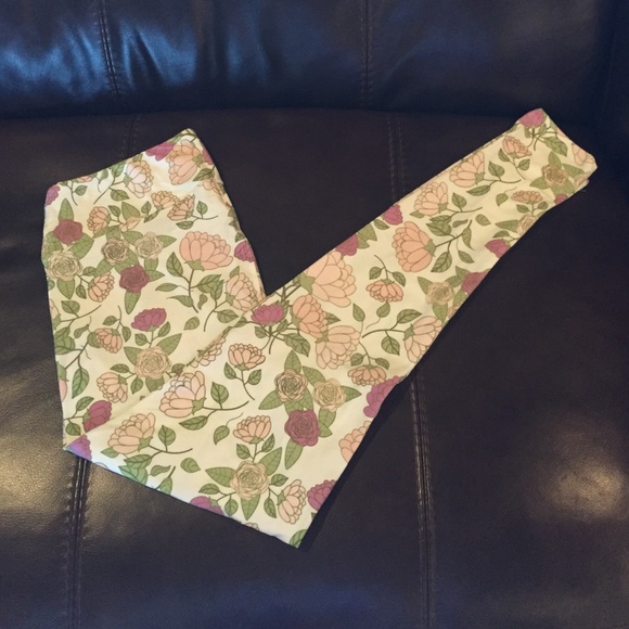 LuLaroe Unicorn Floral Leggings