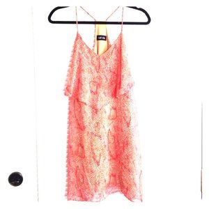 Snake print dress