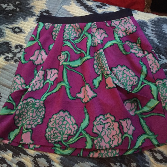 Lilly Pulitzer floral skirt