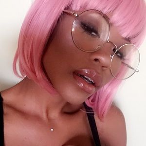 Big round clear glasses