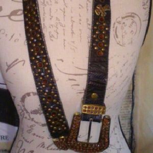 Gothic, western - rubi rhinestones belt