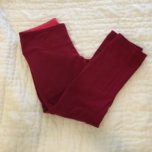 Lululemon cropped wunder under