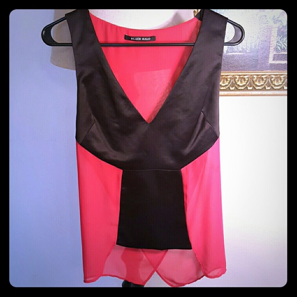 Black Halo blouse