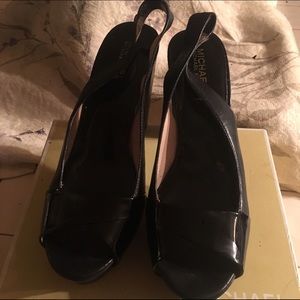 Michael Kors Chunky Heels 9.5