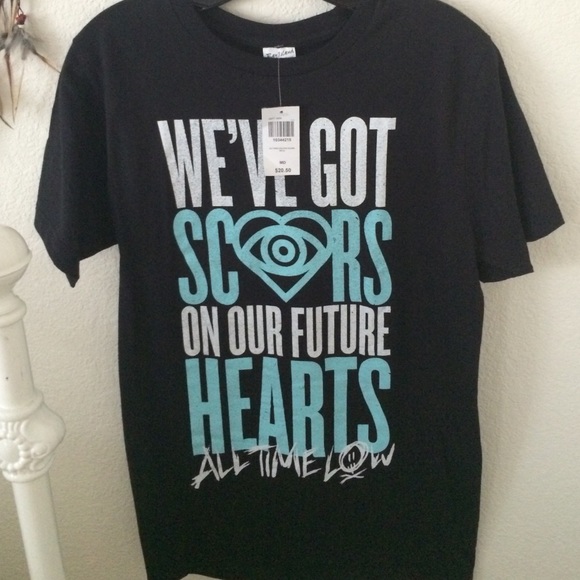 NWT All Time Low band shirt