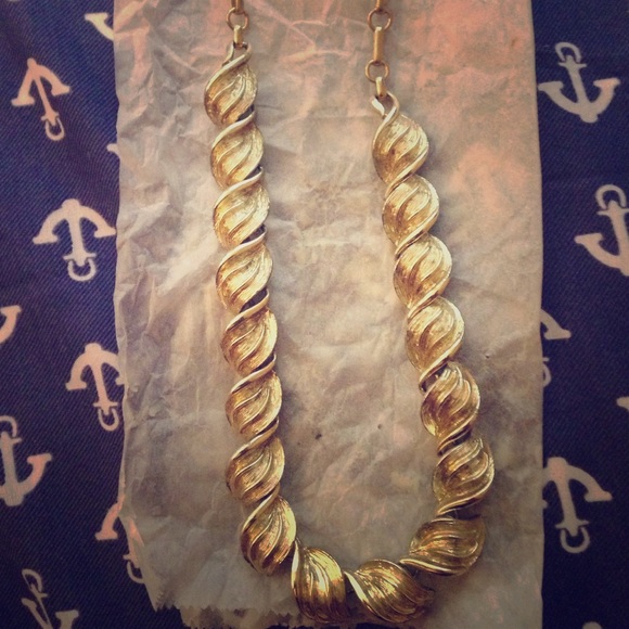 Gold necklace