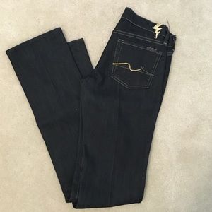 Straight leg jeans
