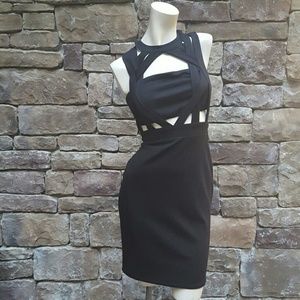 Black Cutout Bodycon Dress