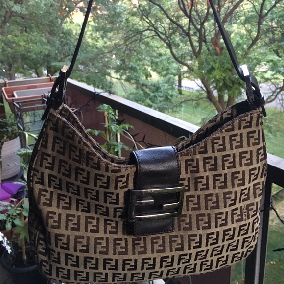 Fendi Zucca Baguette