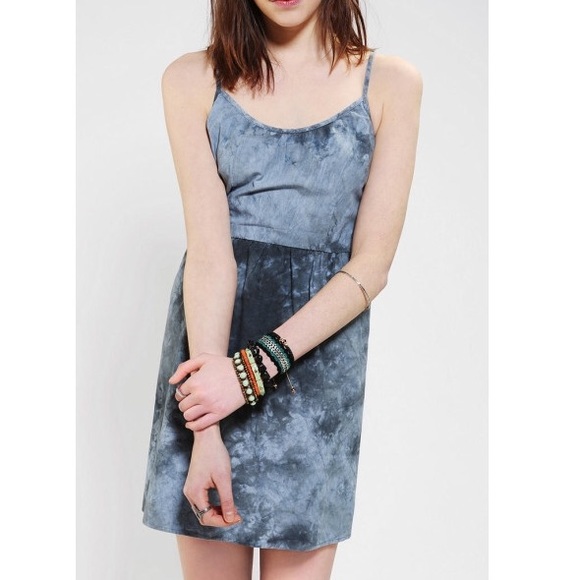 Huntingbird Isabella Tie Dye Chambray Dress