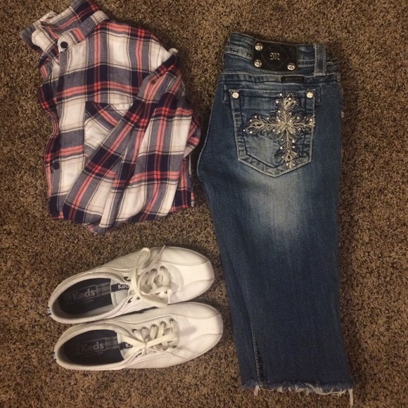 Miss Me cut off shorts