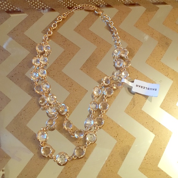 Baublebar crystal necklace