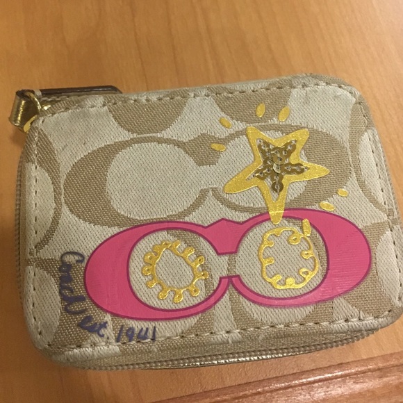 Coach pill case