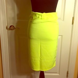 Knee Length Bodycon Skirt