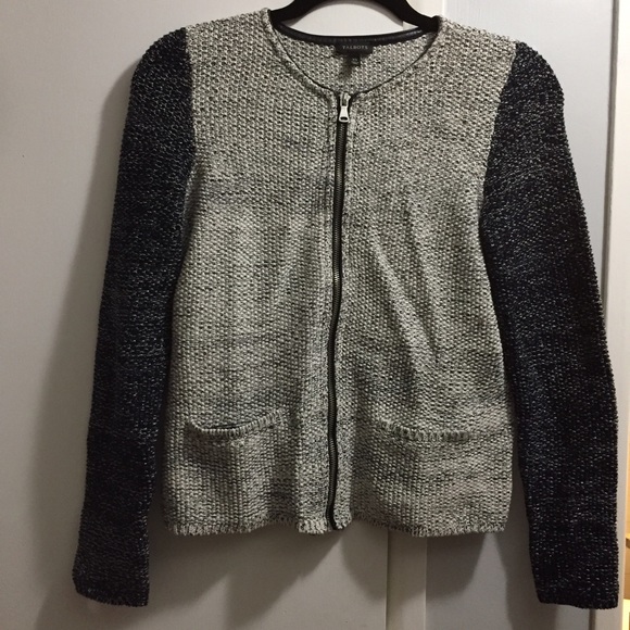 Zip up blazer