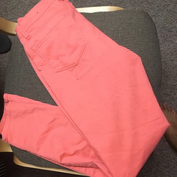 Coral stretch jeggins