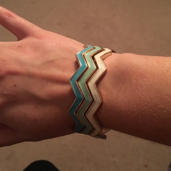 Forever 21 blue bangles