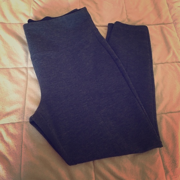 Dark Grey Athletic/Casual Leggings