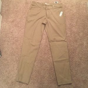 Old navy pixie tan dress pants