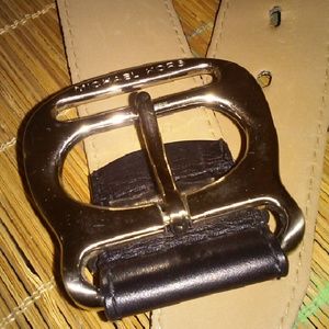 Michael Kors genuine leather belt