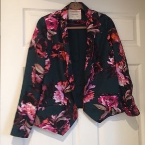 Beautiful floral Anthropologie blazer
