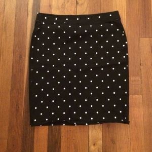 Sexy GAP polka dot pencil skirt