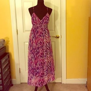 Purple Summer Maxi Dress