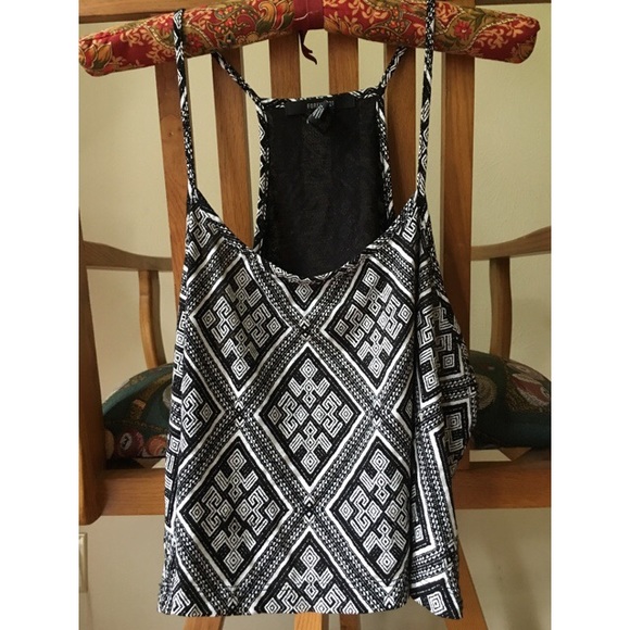 Tribal crop top