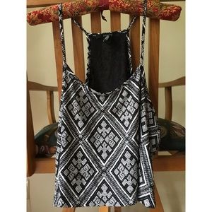 Tribal crop top