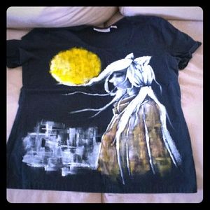 Unique Artist Painted Tshirt