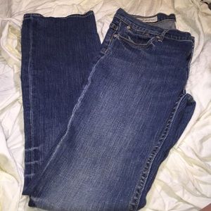 Banana Republic low rise boot cut jeans!