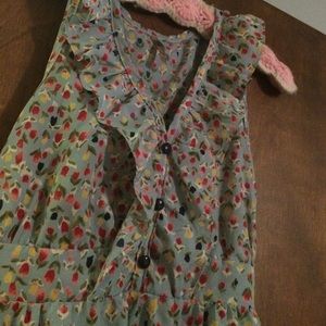 {Modcloth} Tulip print sleeveless dress