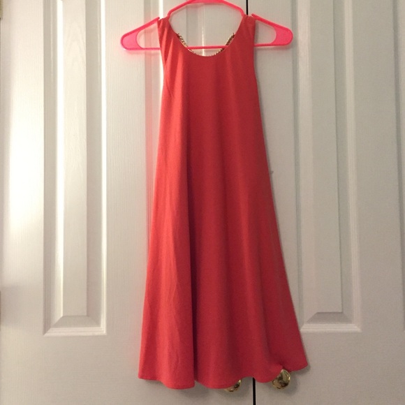 Bebe coral dress