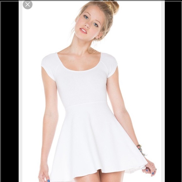 Brandy Melville White Bethen Dress