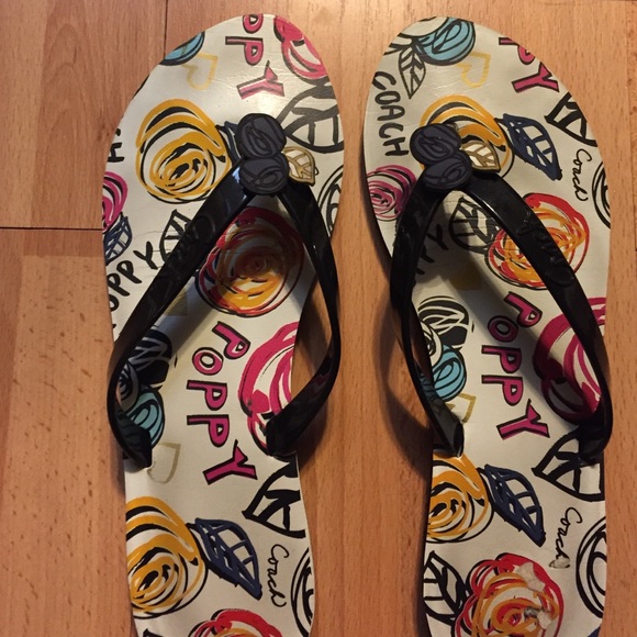 Coach slippers