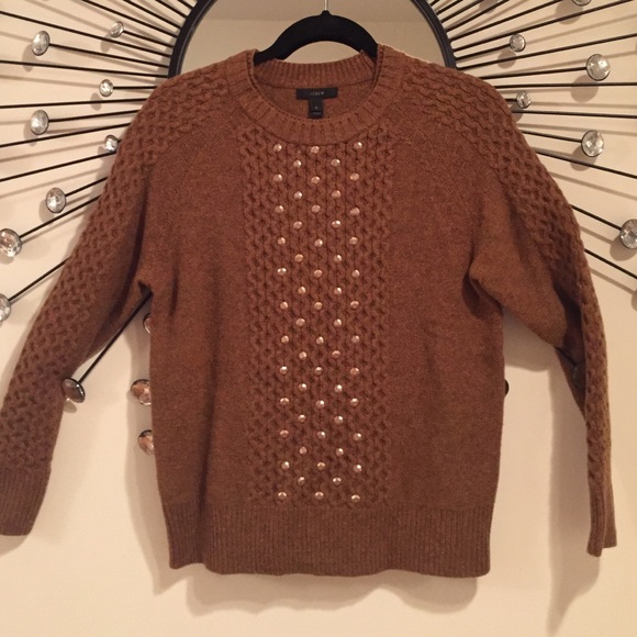 J.CREW WOOL FALL SWEATER