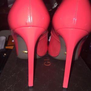 Gucci Gloria pink heels