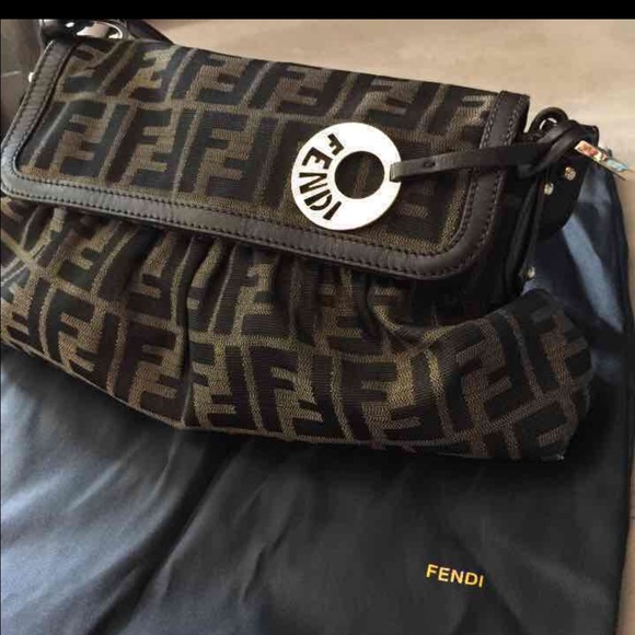 Authentic Fendi canvas