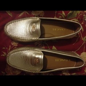 Coach loafer flat shoes
