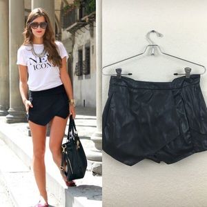 ZARA Basics Envelope Skort