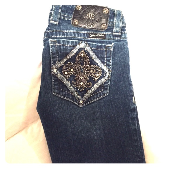 Size 26 boot cut Miss me jeans