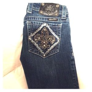 Size 26 boot cut Miss me jeans