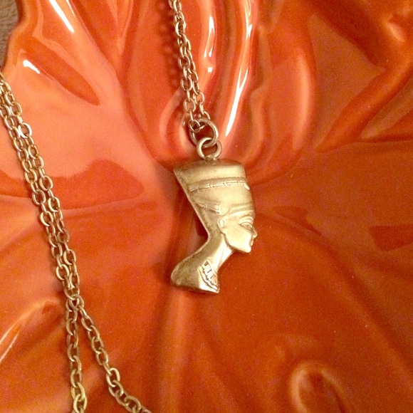 Sterling Silver Nefertiti Necklace