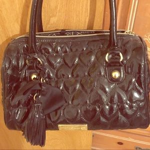 Black Betsy Johnson purse
