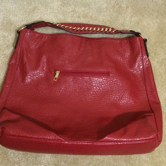 MMS Design Studio Oversized Purse- Red - Picture 1 of 4