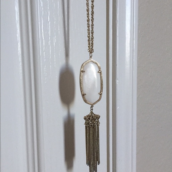BUNDLE -white & black Kendra Scott Rayne Necklace