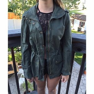 LOVE TREE Utility Jacket